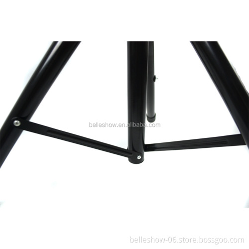 Hot sell wholesale cheap wig teaching head tripod synthetic wig head modle tripod haie head modle holder